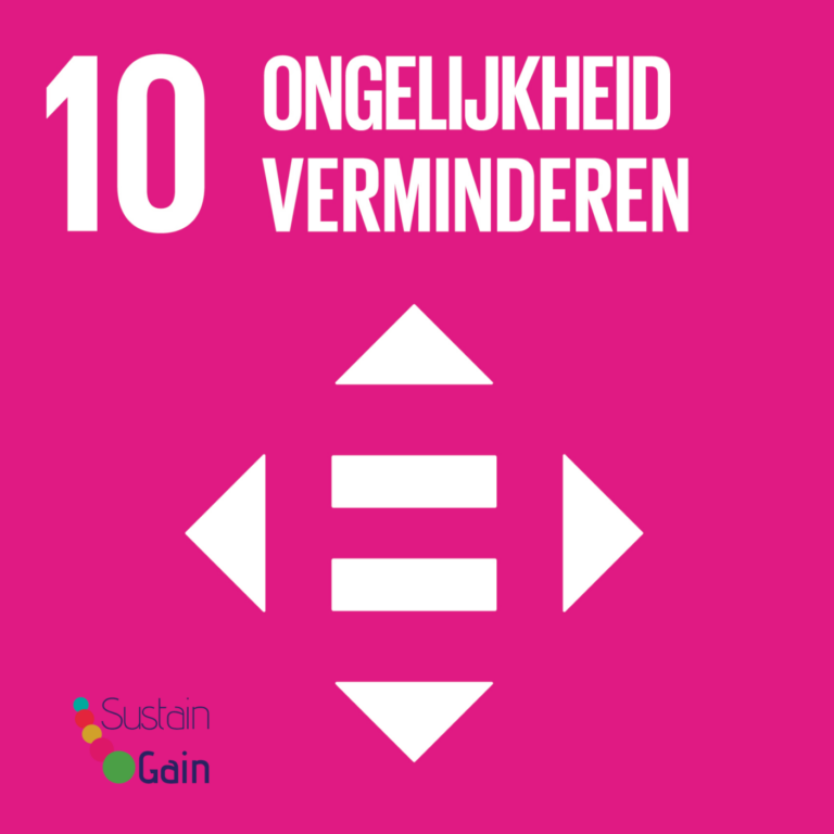 SDG 10: Ongelijkheid verminderen